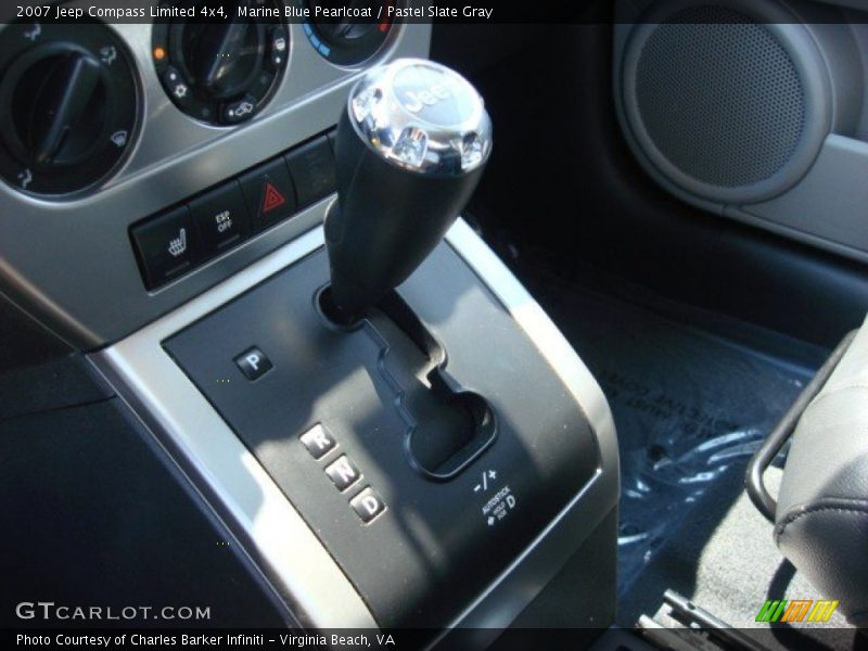 Marine Blue Pearlcoat / Pastel Slate Gray 2007 Jeep Compass Limited 4x4