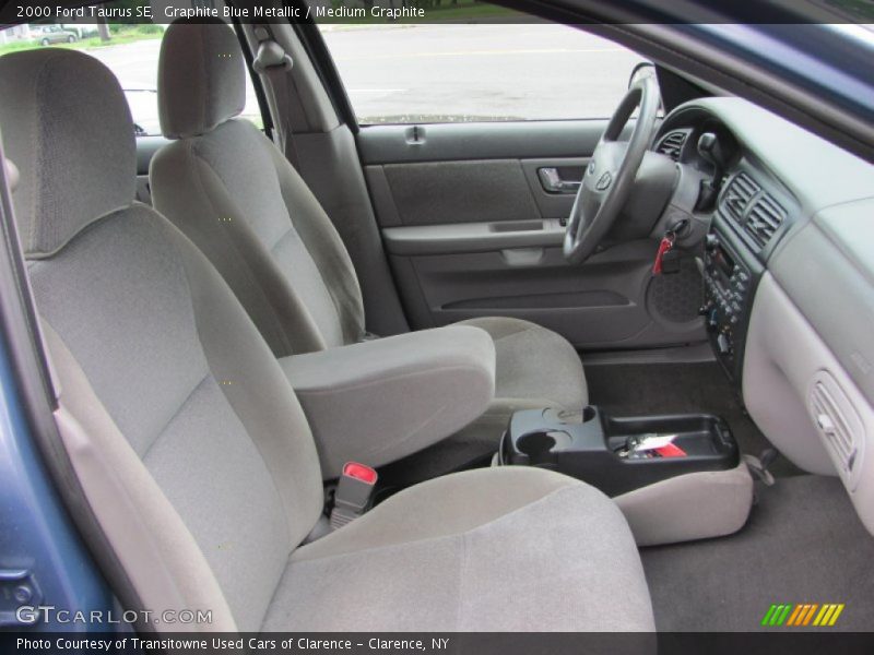 Graphite Blue Metallic / Medium Graphite 2000 Ford Taurus SE