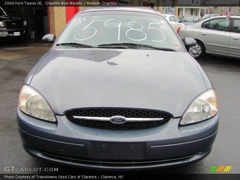 Graphite Blue Metallic / Medium Graphite 2000 Ford Taurus SE