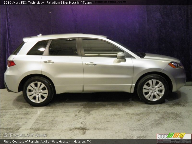 Palladium Silver Metallic / Taupe 2010 Acura RDX Technology