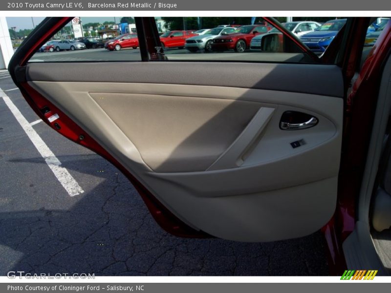 Barcelona Red Metallic / Bisque 2010 Toyota Camry LE V6