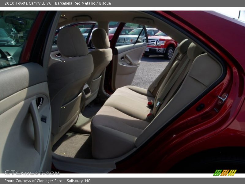 Barcelona Red Metallic / Bisque 2010 Toyota Camry LE V6