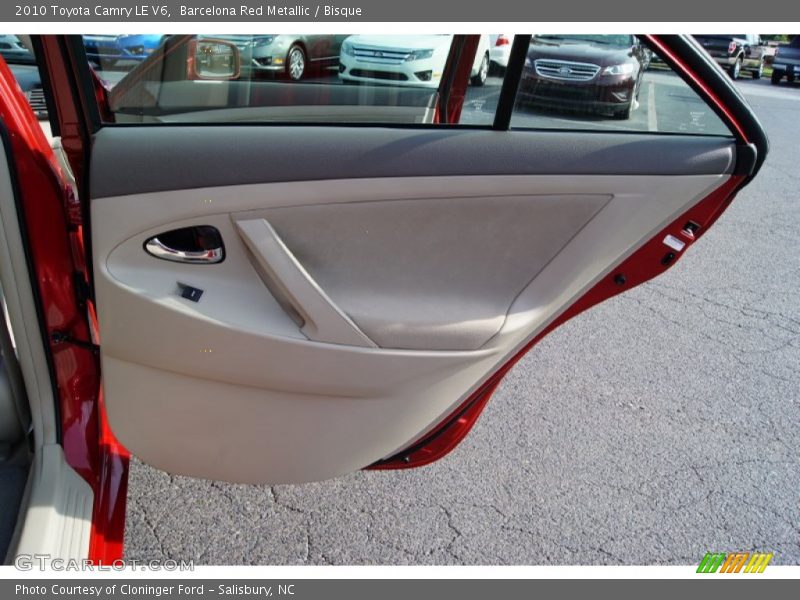 Barcelona Red Metallic / Bisque 2010 Toyota Camry LE V6