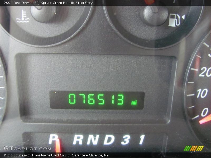 Spruce Green Metallic / Flint Grey 2004 Ford Freestar SE