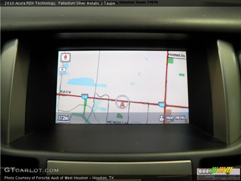 Palladium Silver Metallic / Taupe 2010 Acura RDX Technology