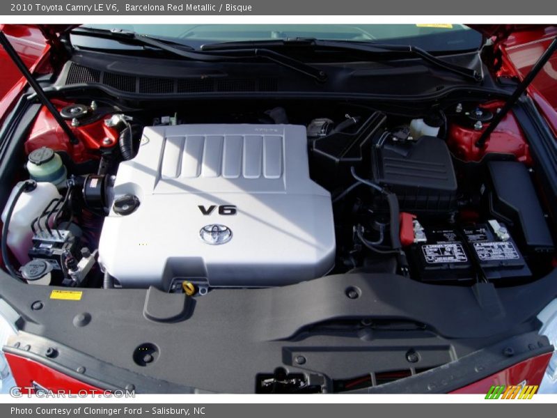Barcelona Red Metallic / Bisque 2010 Toyota Camry LE V6