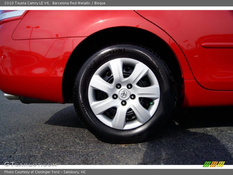 Barcelona Red Metallic / Bisque 2010 Toyota Camry LE V6
