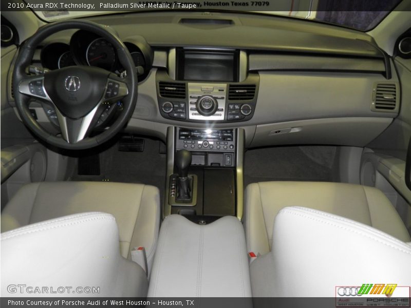 Palladium Silver Metallic / Taupe 2010 Acura RDX Technology