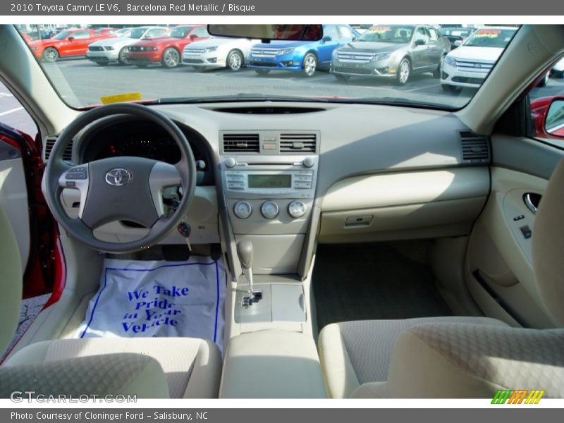 Barcelona Red Metallic / Bisque 2010 Toyota Camry LE V6