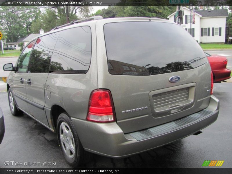 Spruce Green Metallic / Flint Grey 2004 Ford Freestar SE