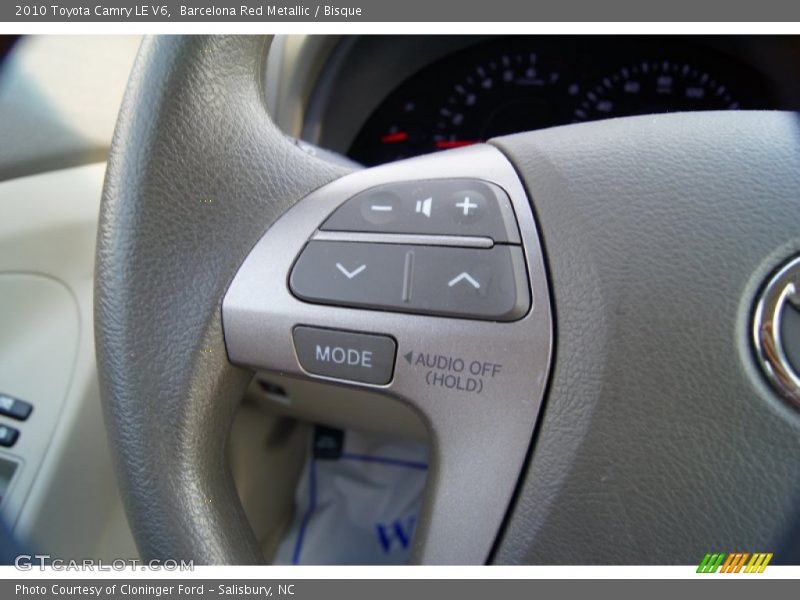 Barcelona Red Metallic / Bisque 2010 Toyota Camry LE V6