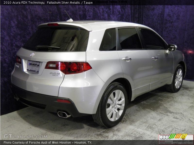 Palladium Silver Metallic / Taupe 2010 Acura RDX Technology