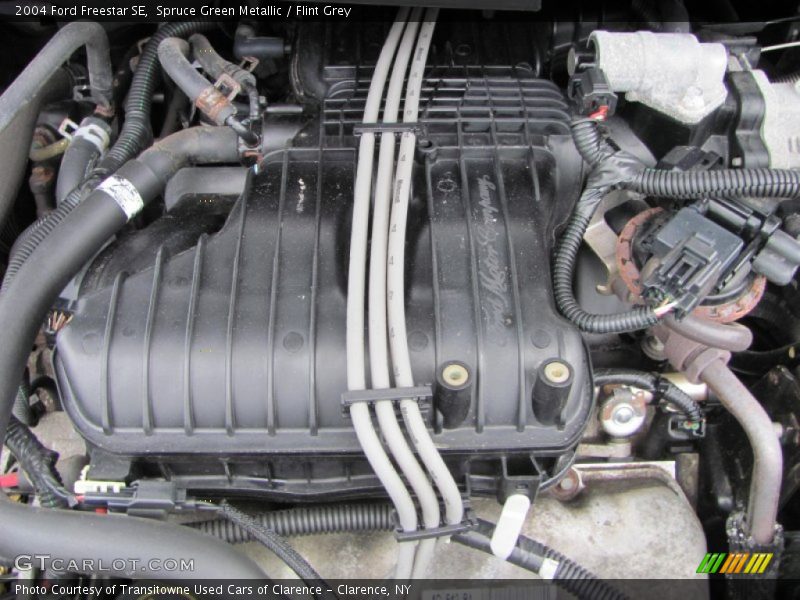 Spruce Green Metallic / Flint Grey 2004 Ford Freestar SE