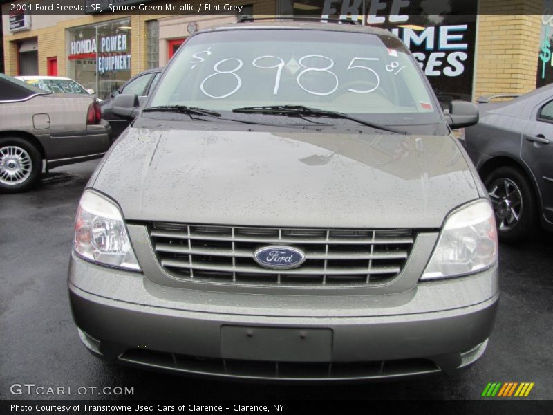 Spruce Green Metallic / Flint Grey 2004 Ford Freestar SE
