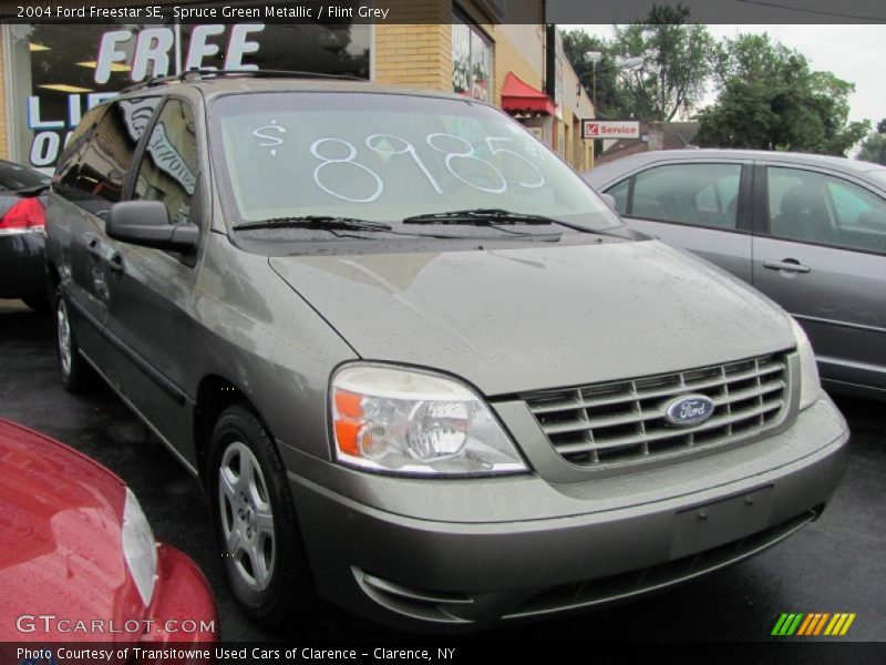 Spruce Green Metallic / Flint Grey 2004 Ford Freestar SE