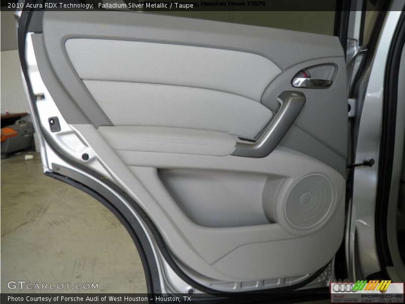 Palladium Silver Metallic / Taupe 2010 Acura RDX Technology