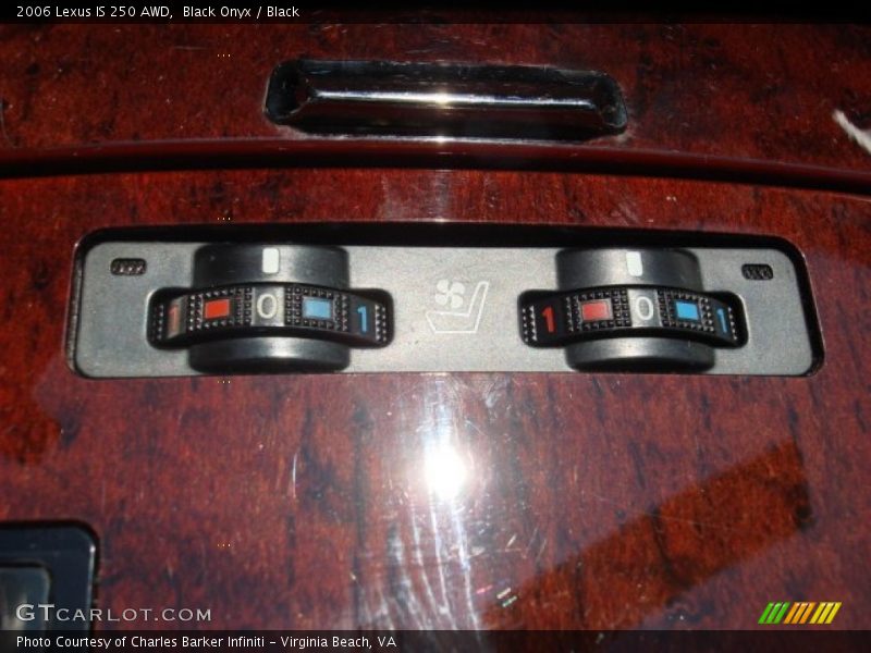 Black Onyx / Black 2006 Lexus IS 250 AWD