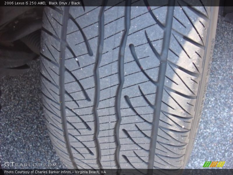 Black Onyx / Black 2006 Lexus IS 250 AWD