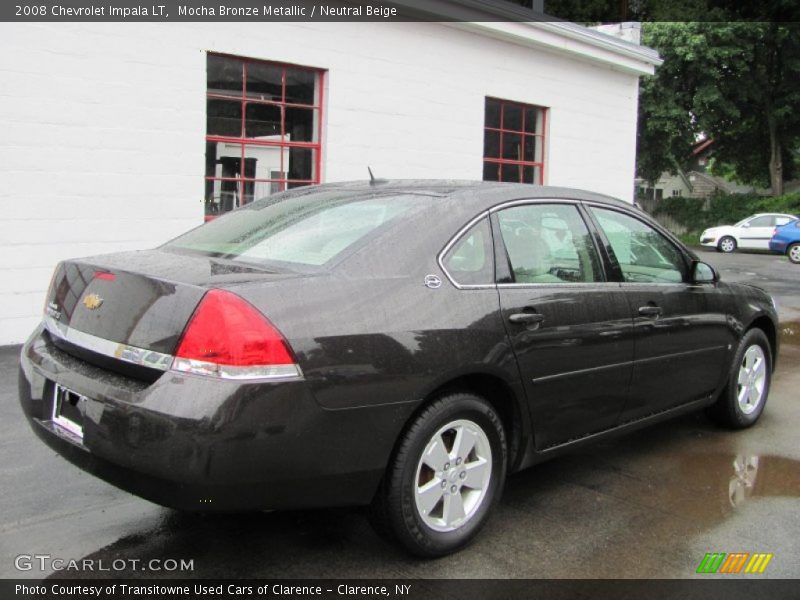 Mocha Bronze Metallic / Neutral Beige 2008 Chevrolet Impala LT