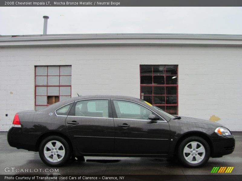 Mocha Bronze Metallic / Neutral Beige 2008 Chevrolet Impala LT