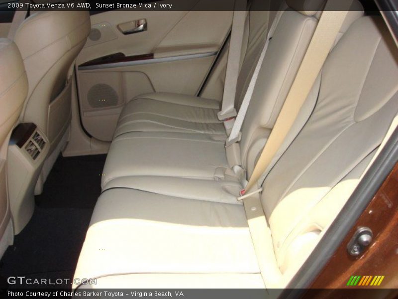 Sunset Bronze Mica / Ivory 2009 Toyota Venza V6 AWD