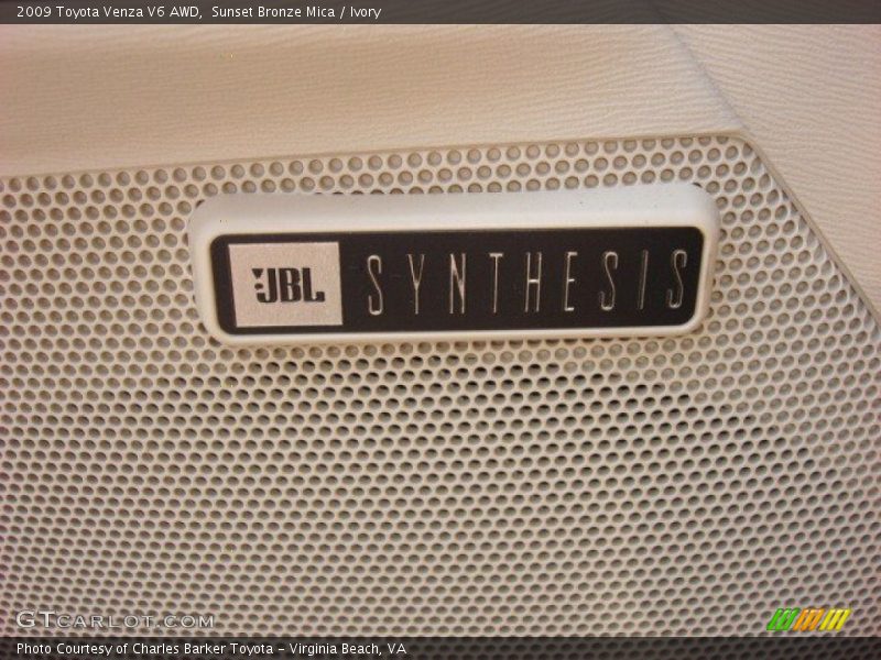 Sunset Bronze Mica / Ivory 2009 Toyota Venza V6 AWD