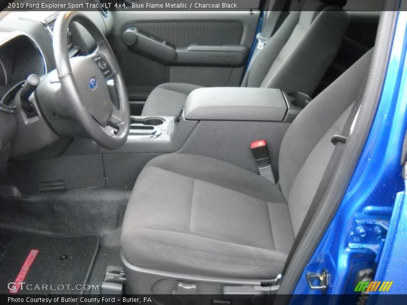  2010 Explorer Sport Trac XLT 4x4 Charcoal Black Interior