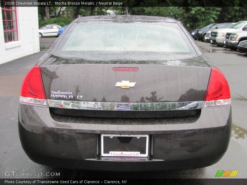 Mocha Bronze Metallic / Neutral Beige 2008 Chevrolet Impala LT