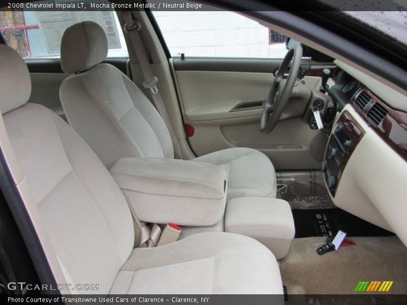 Mocha Bronze Metallic / Neutral Beige 2008 Chevrolet Impala LT