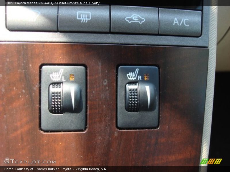 Sunset Bronze Mica / Ivory 2009 Toyota Venza V6 AWD