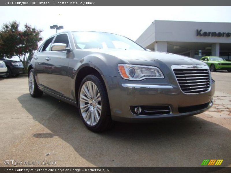 Tungsten Metallic / Black 2011 Chrysler 300 Limited