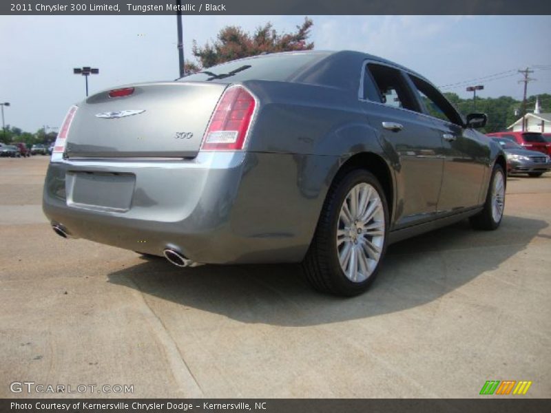 Tungsten Metallic / Black 2011 Chrysler 300 Limited