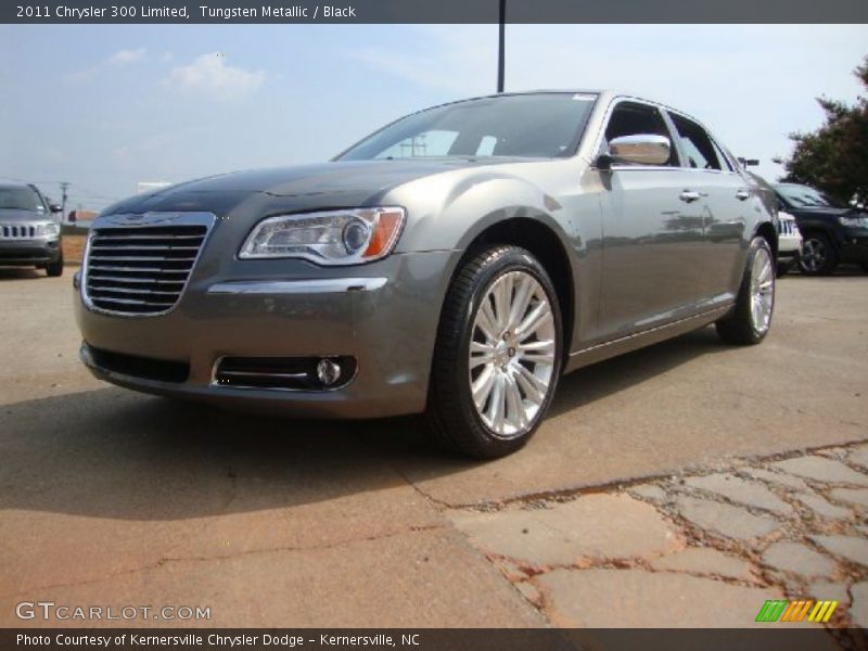 Tungsten Metallic / Black 2011 Chrysler 300 Limited