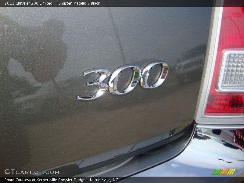 Tungsten Metallic / Black 2011 Chrysler 300 Limited