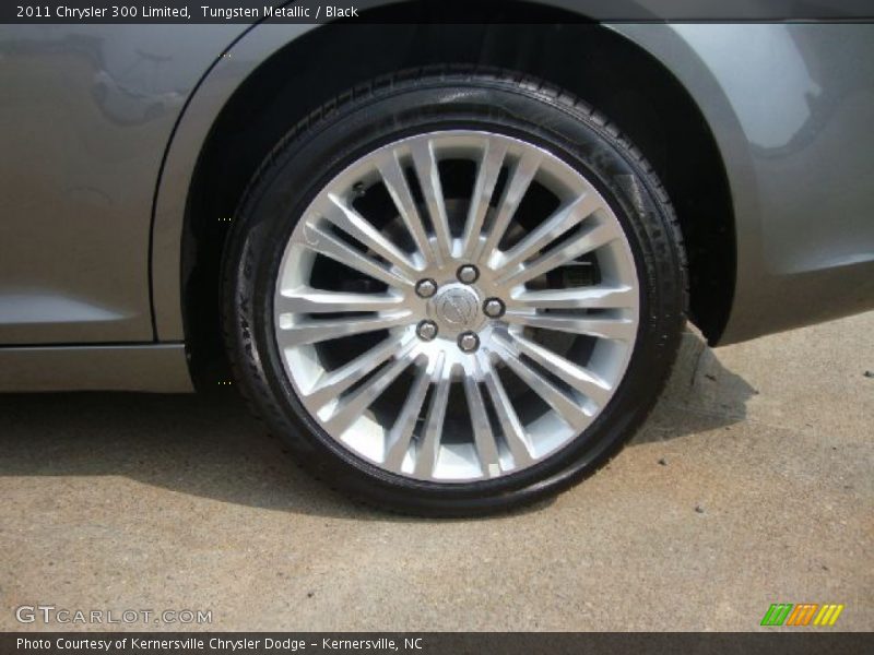 Tungsten Metallic / Black 2011 Chrysler 300 Limited