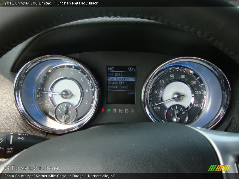 Tungsten Metallic / Black 2011 Chrysler 300 Limited