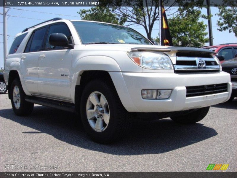 Natural White / Taupe 2005 Toyota 4Runner SR5 4x4