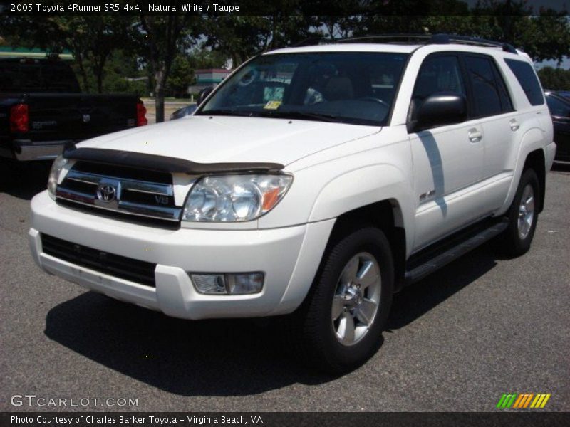 Natural White / Taupe 2005 Toyota 4Runner SR5 4x4
