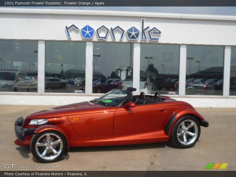 Prowler Orange / Agate 2001 Plymouth Prowler Roadster