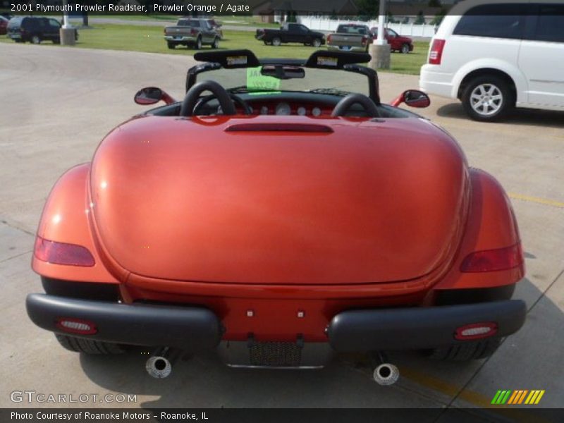Prowler Orange / Agate 2001 Plymouth Prowler Roadster