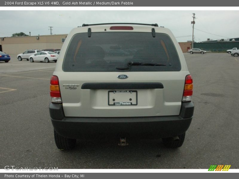 Gold Ash Metallic / Medium/Dark Pebble 2004 Ford Escape XLS V6 4WD