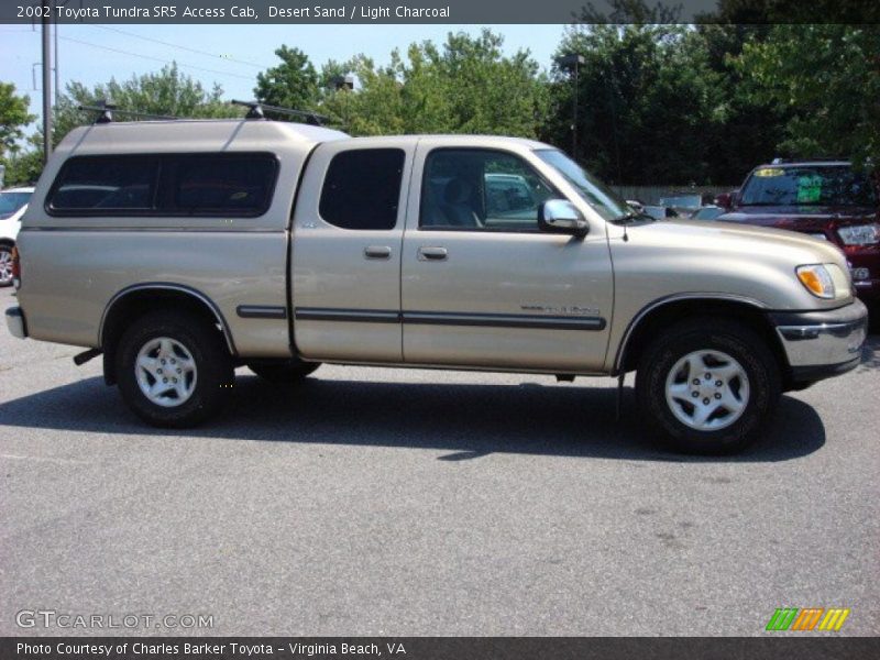 Desert Sand / Light Charcoal 2002 Toyota Tundra SR5 Access Cab