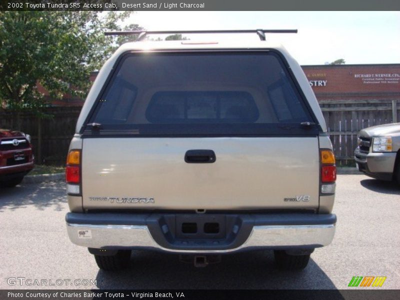 Desert Sand / Light Charcoal 2002 Toyota Tundra SR5 Access Cab