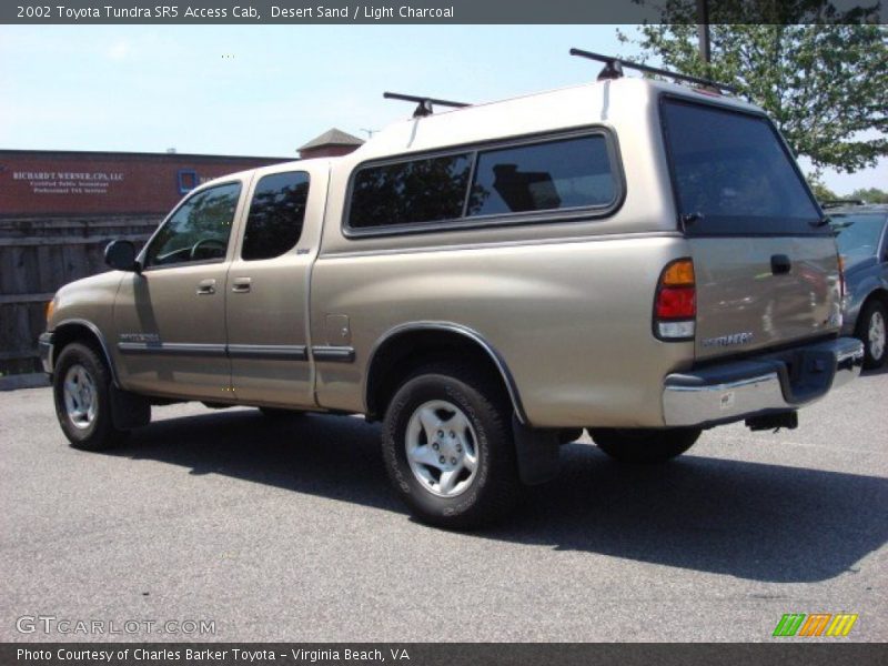 Desert Sand / Light Charcoal 2002 Toyota Tundra SR5 Access Cab