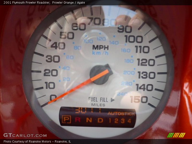 Prowler Orange / Agate 2001 Plymouth Prowler Roadster