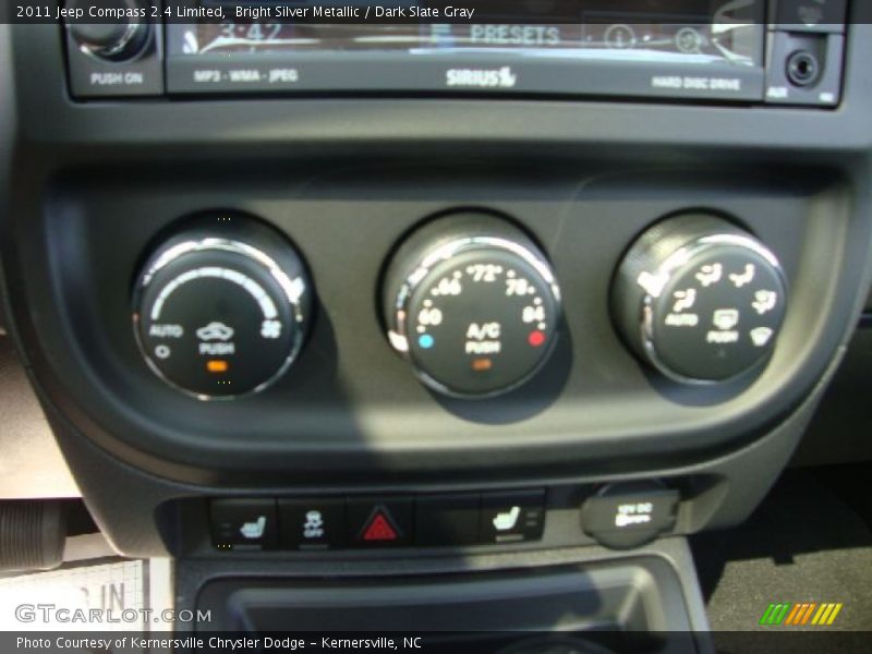 Bright Silver Metallic / Dark Slate Gray 2011 Jeep Compass 2.4 Limited
