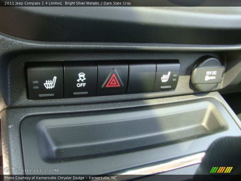 Bright Silver Metallic / Dark Slate Gray 2011 Jeep Compass 2.4 Limited