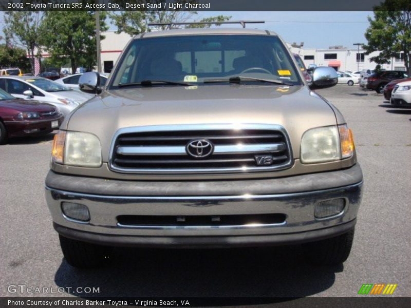 Desert Sand / Light Charcoal 2002 Toyota Tundra SR5 Access Cab