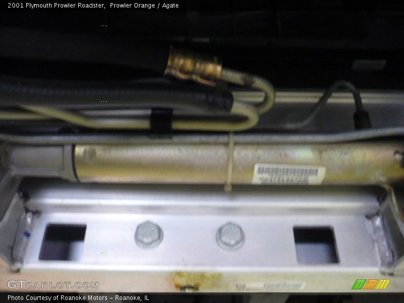 Prowler Orange / Agate 2001 Plymouth Prowler Roadster