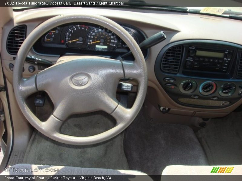 Desert Sand / Light Charcoal 2002 Toyota Tundra SR5 Access Cab